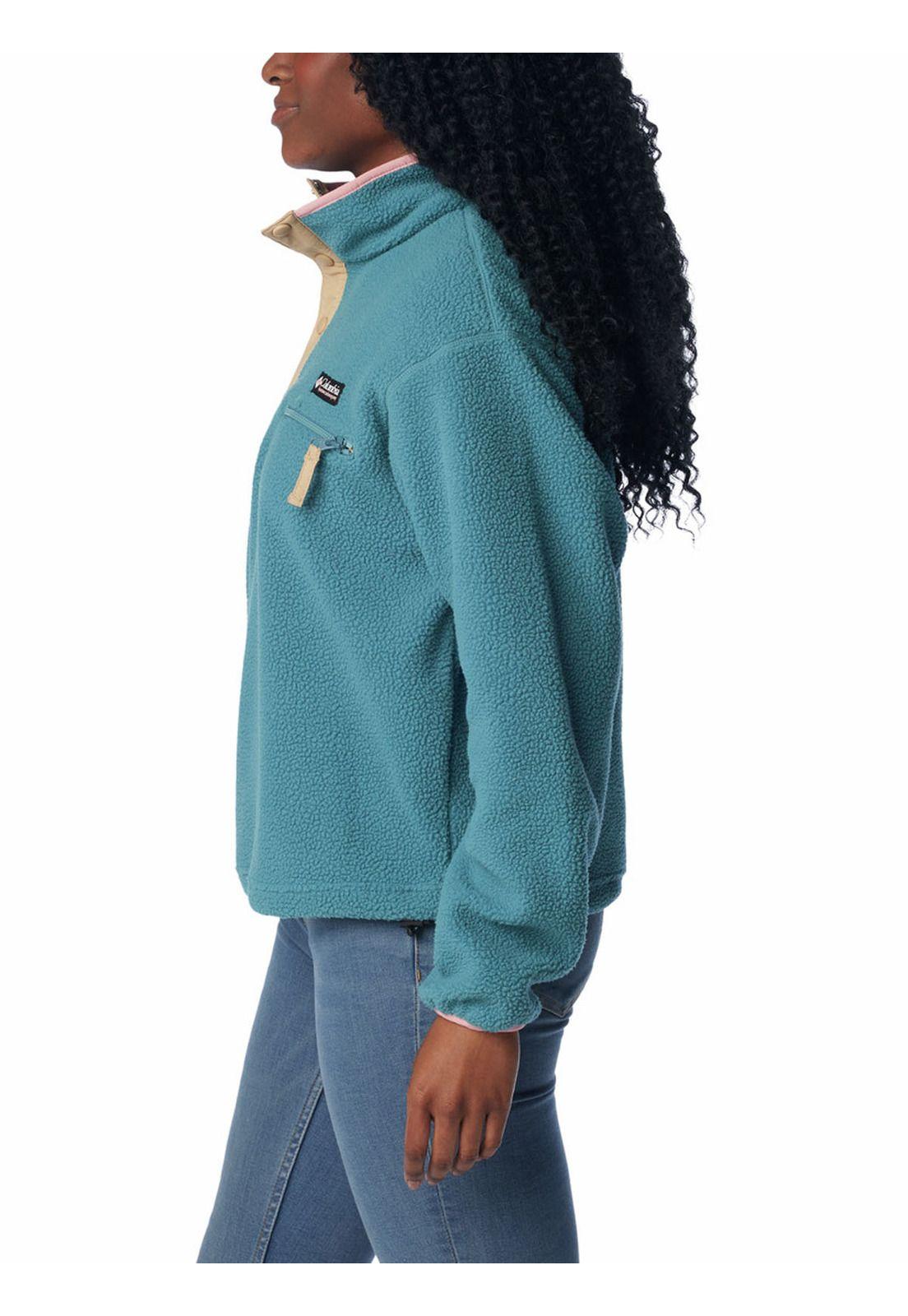 Polar Mujer Helvetia Half Snap Celeste-1