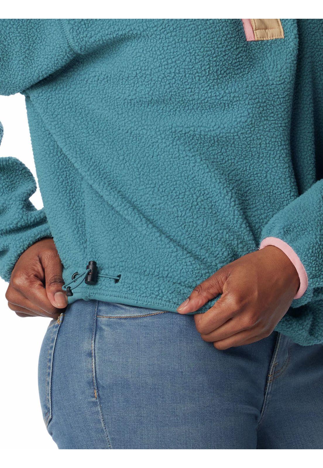 Polar Mujer Helvetia Half Snap Celeste-4