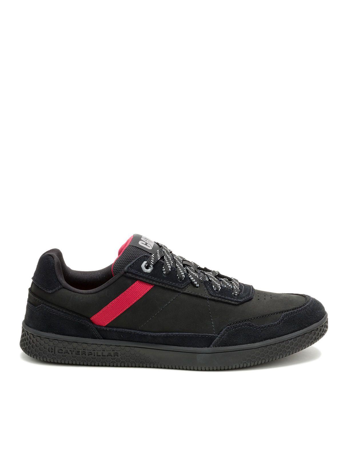 Zapatilla Pause Retro Leather Hombre Negro-1