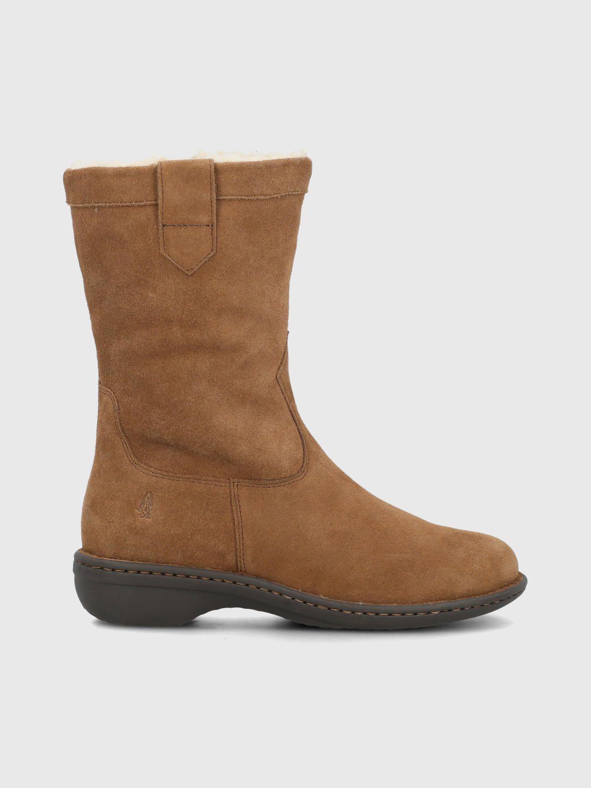 Bota Cuero Kimano Café Mujer-1