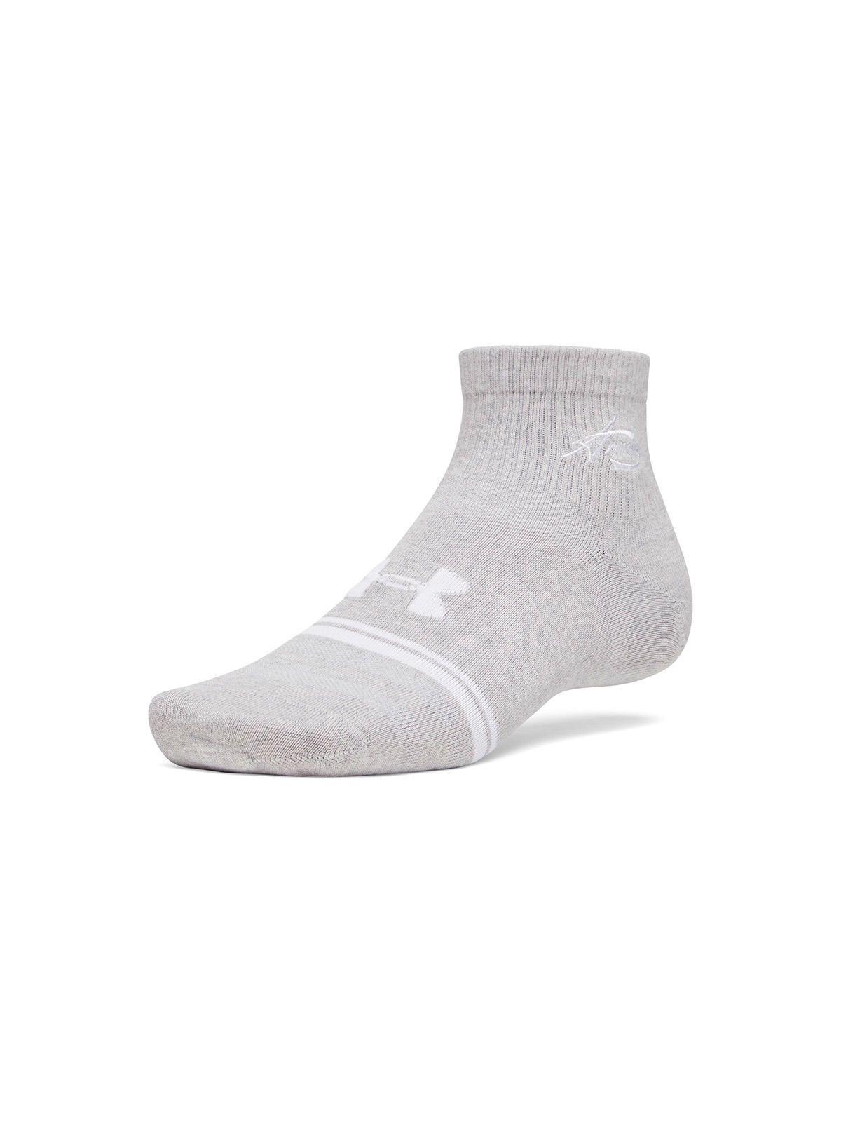 Calcetín Sportstyle Cotton Quarter gris unisex-0