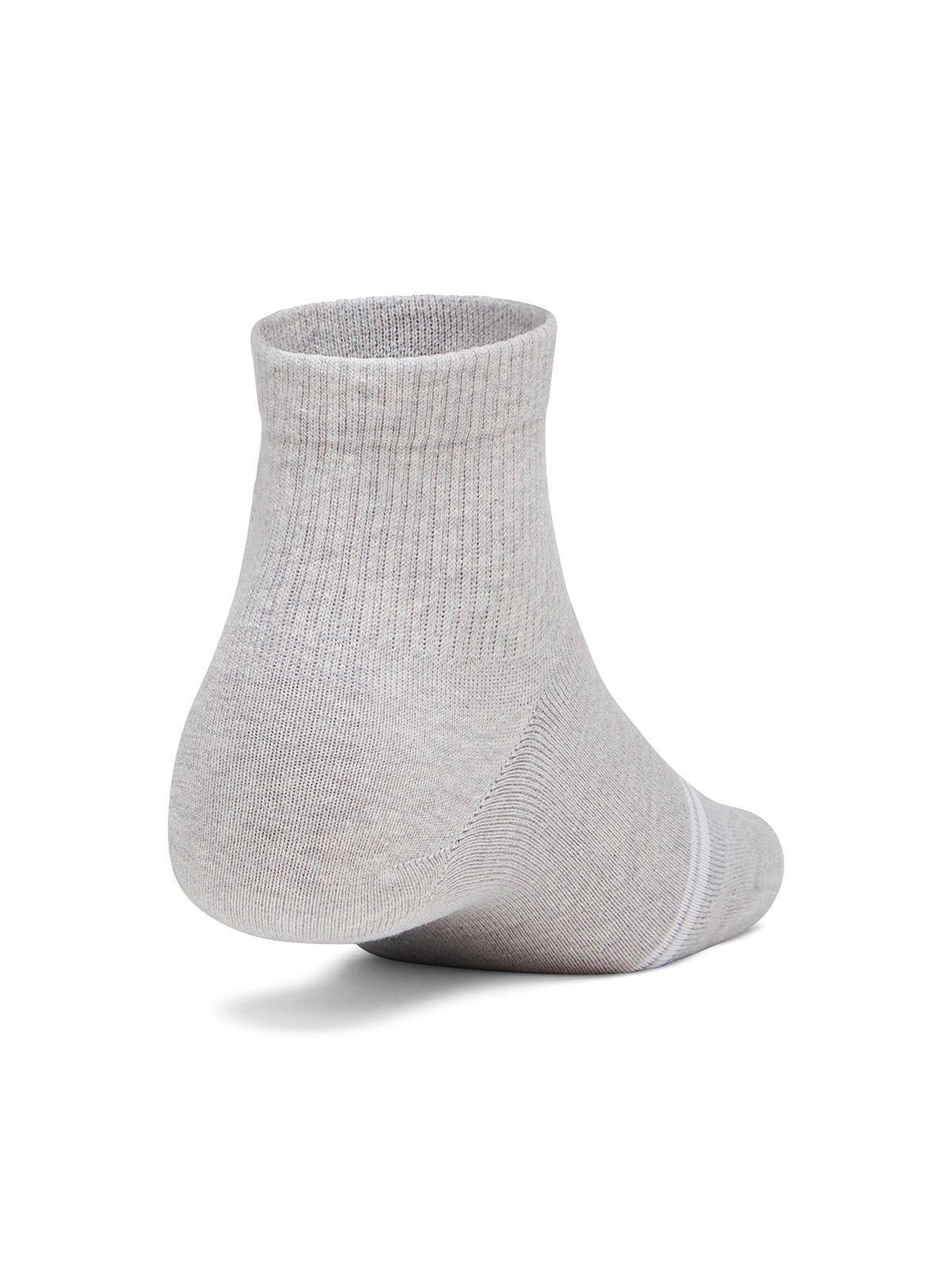 Calcetín Sportstyle Cotton Quarter gris unisex-1