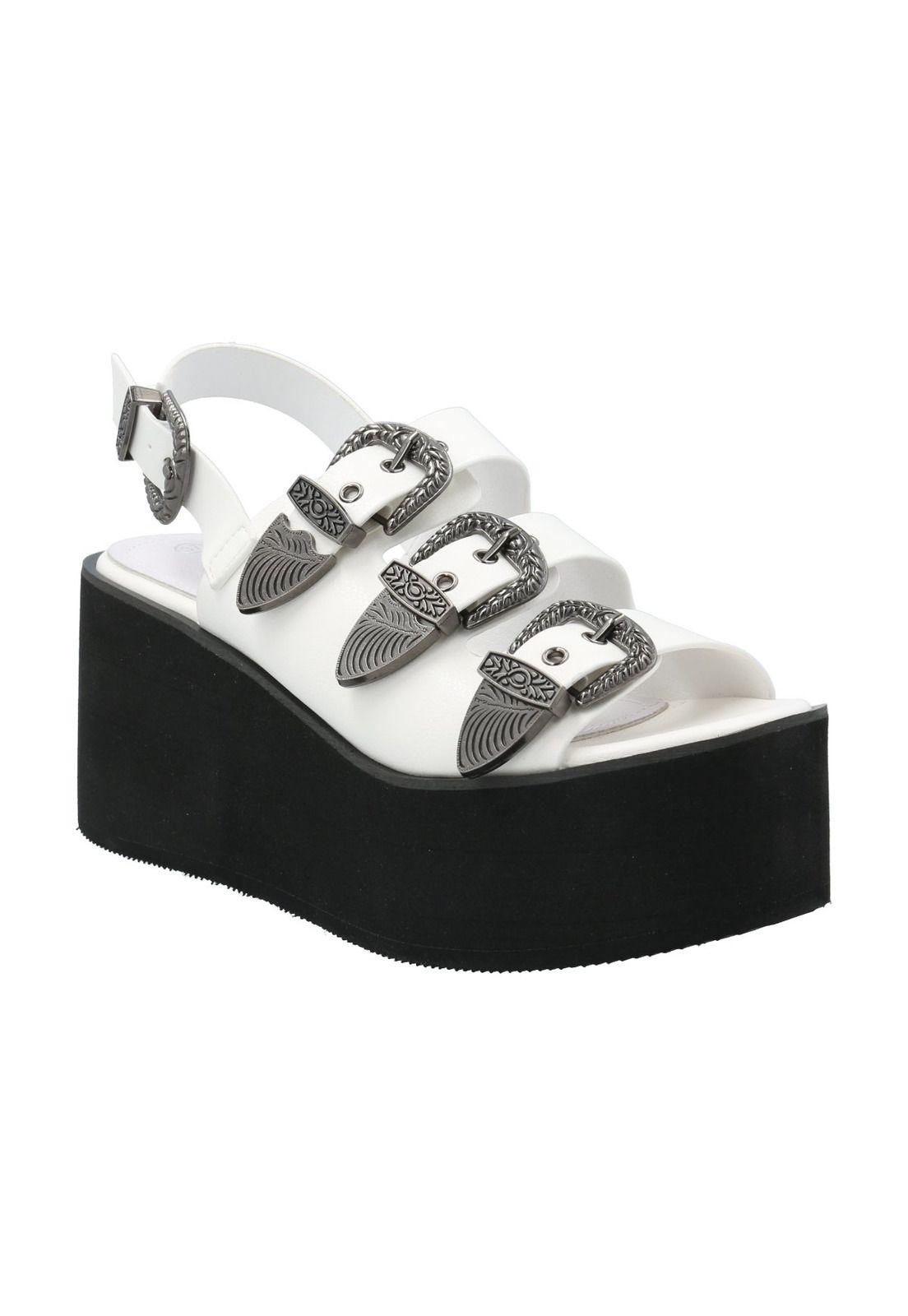 Sandalia Mujer Lola Blanco-0