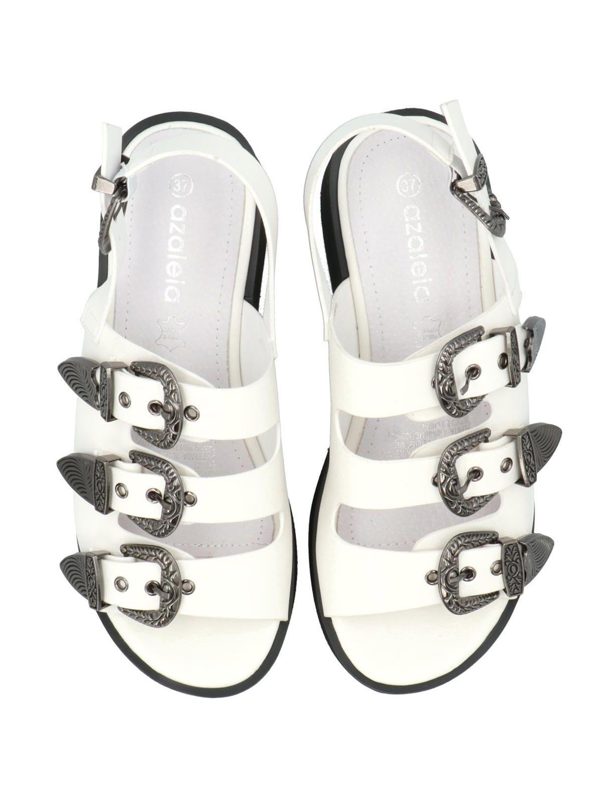 Sandalia Mujer Lola Blanco-7