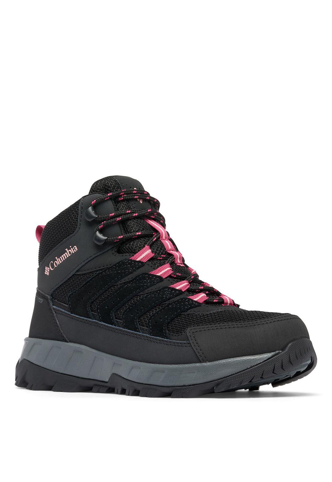 Bota Mujer Strata Trail Mid Wp Negro-0