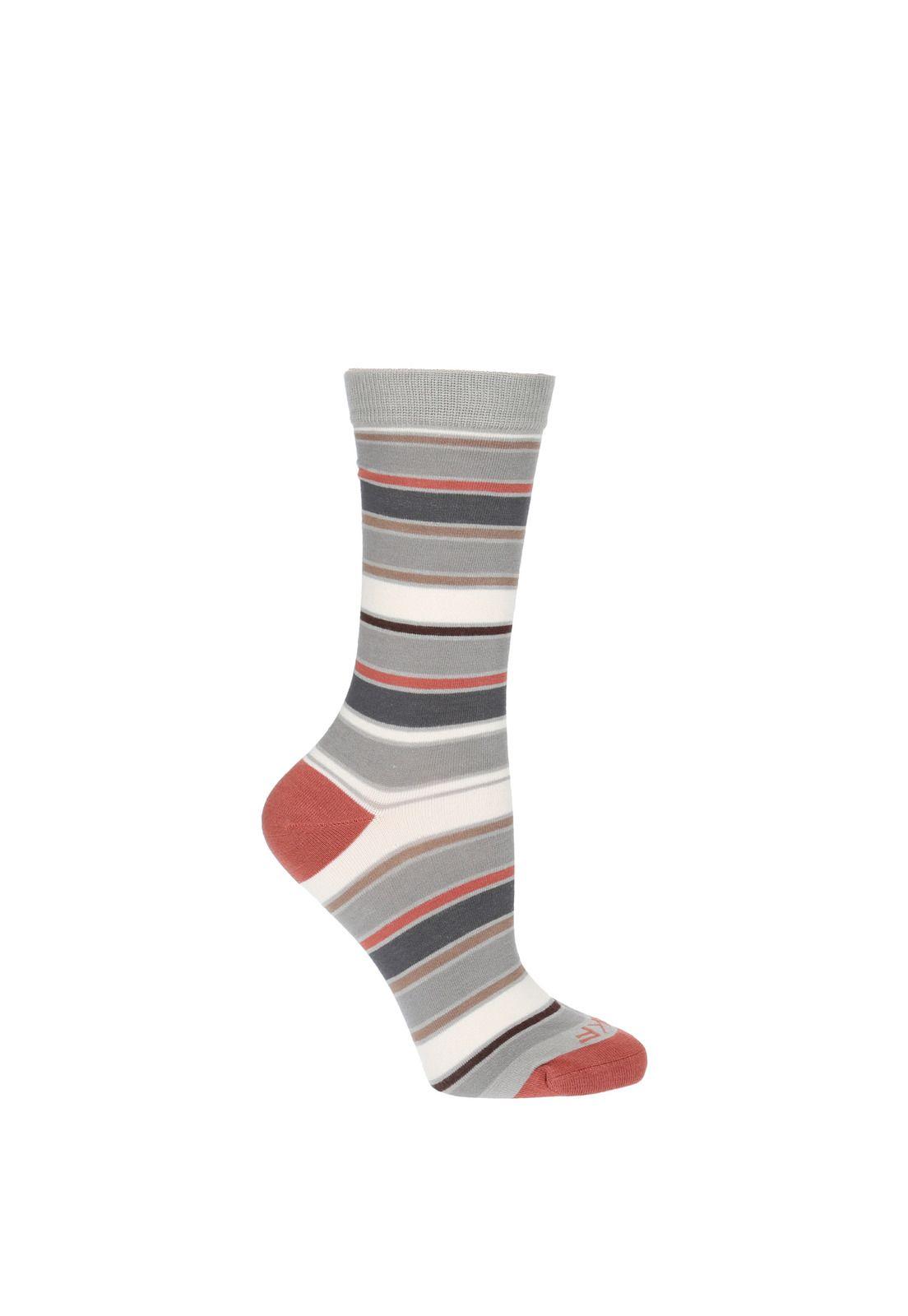 Pack 2 Calcetines Mujer Carpinte Beige-1
