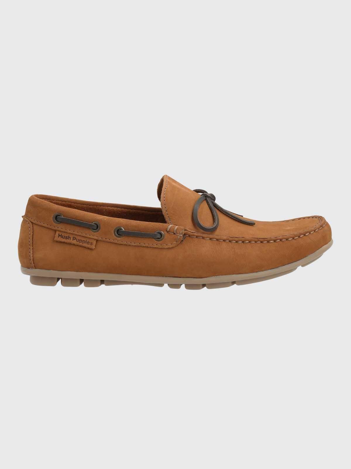 Mocasin Cuero Hombre Croce Café-1