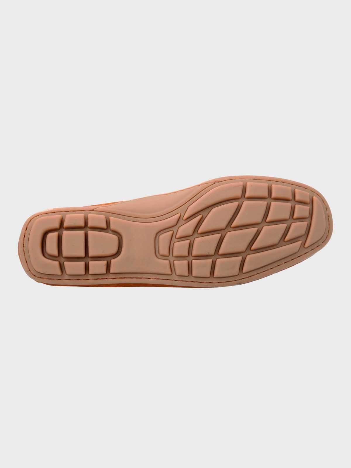 Mocasin Cuero Hombre Croce Café-7
