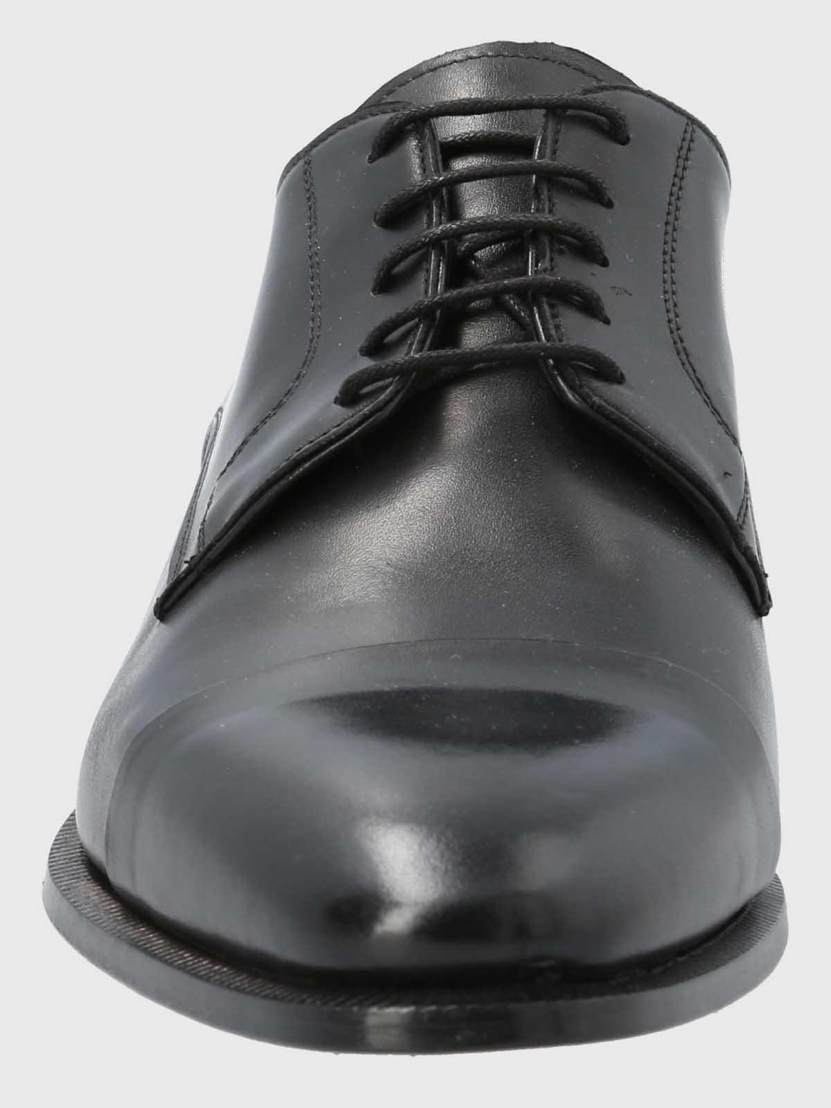 Zapato Italiano Hombre Cuero Moratii Negro-3