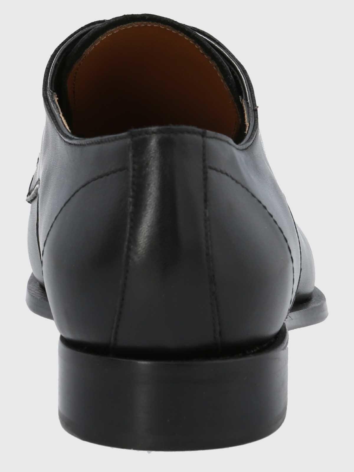 Zapato Italiano Hombre Cuero Moratii Negro-6