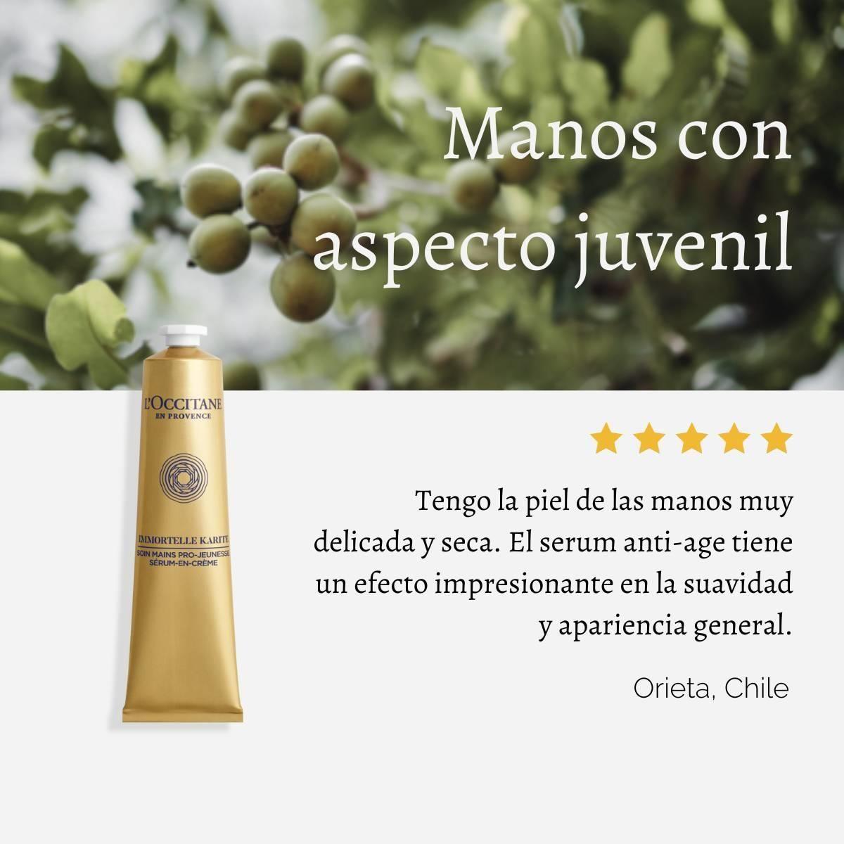 Serum Crema Manos AntiEdad Immortelle Karité-3
