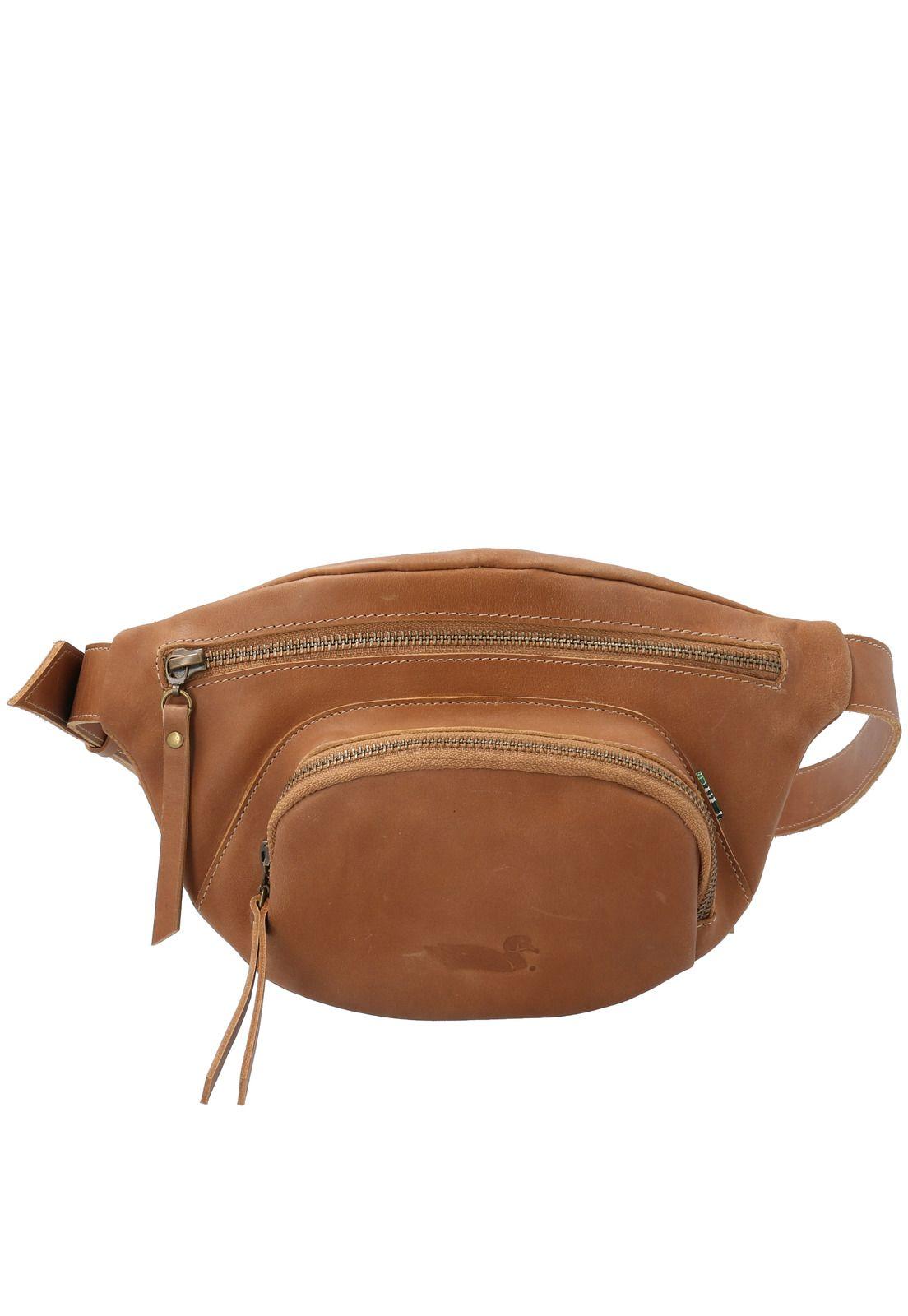 Banano Cuero Mujer Ema Waist Café-0