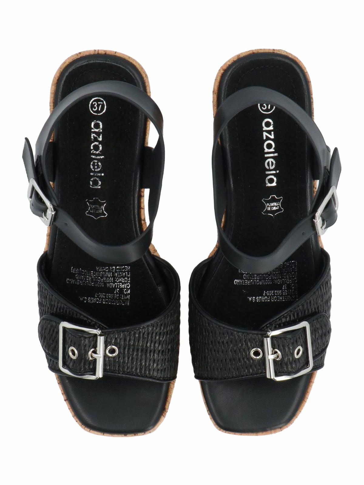 Sandalia Mujer Carlotta Negro-7