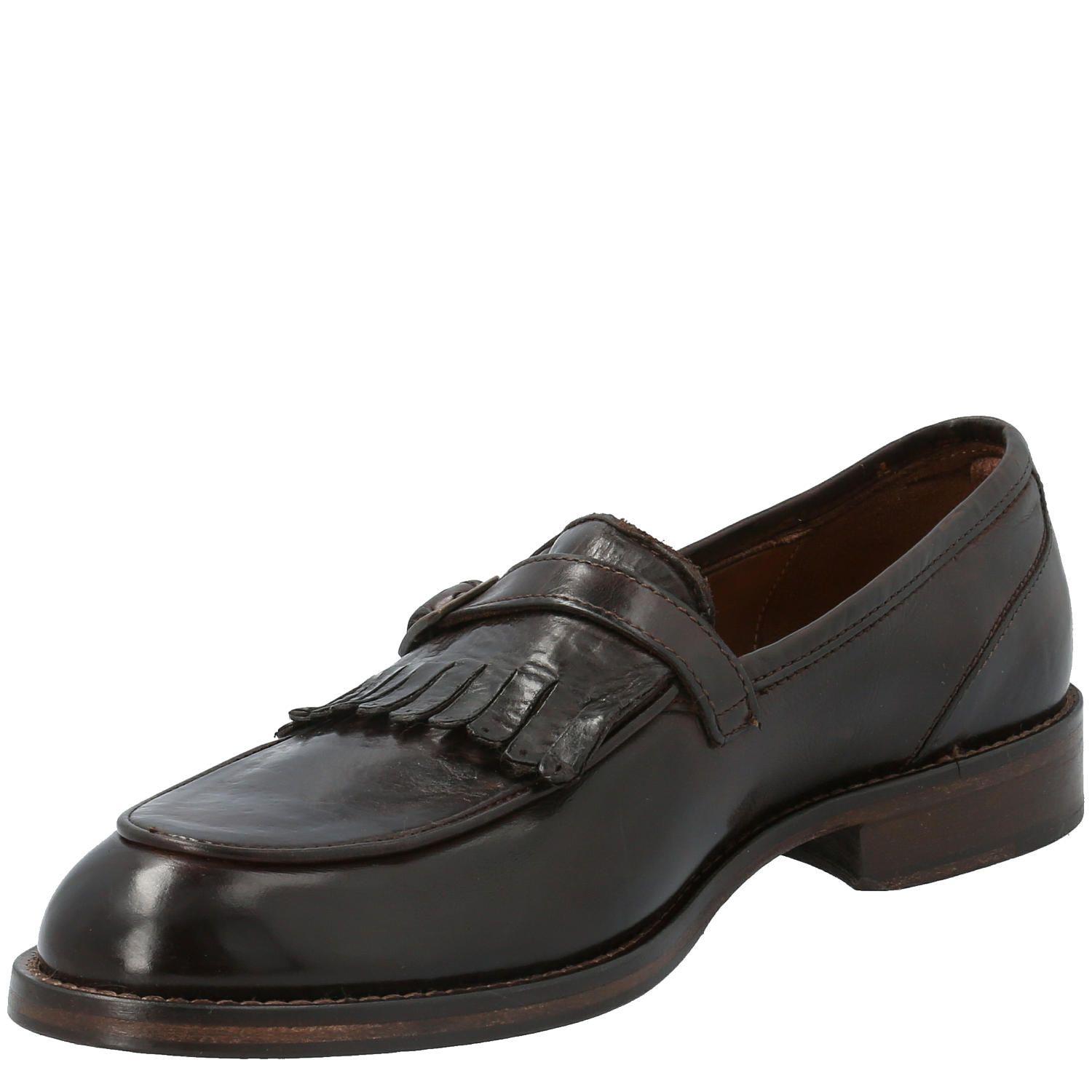Mocasin Cuero Augusto Negro Hombre Rockford-3