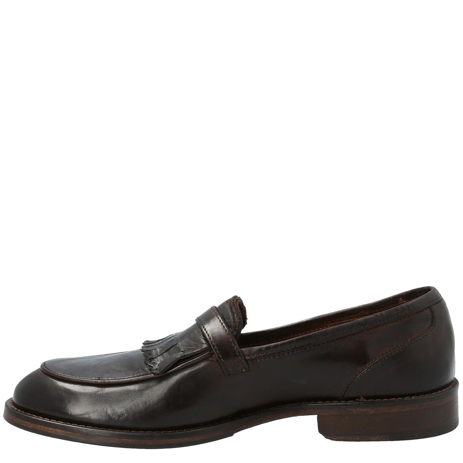 Mocasin Cuero Augusto Negro Hombre Rockford-4