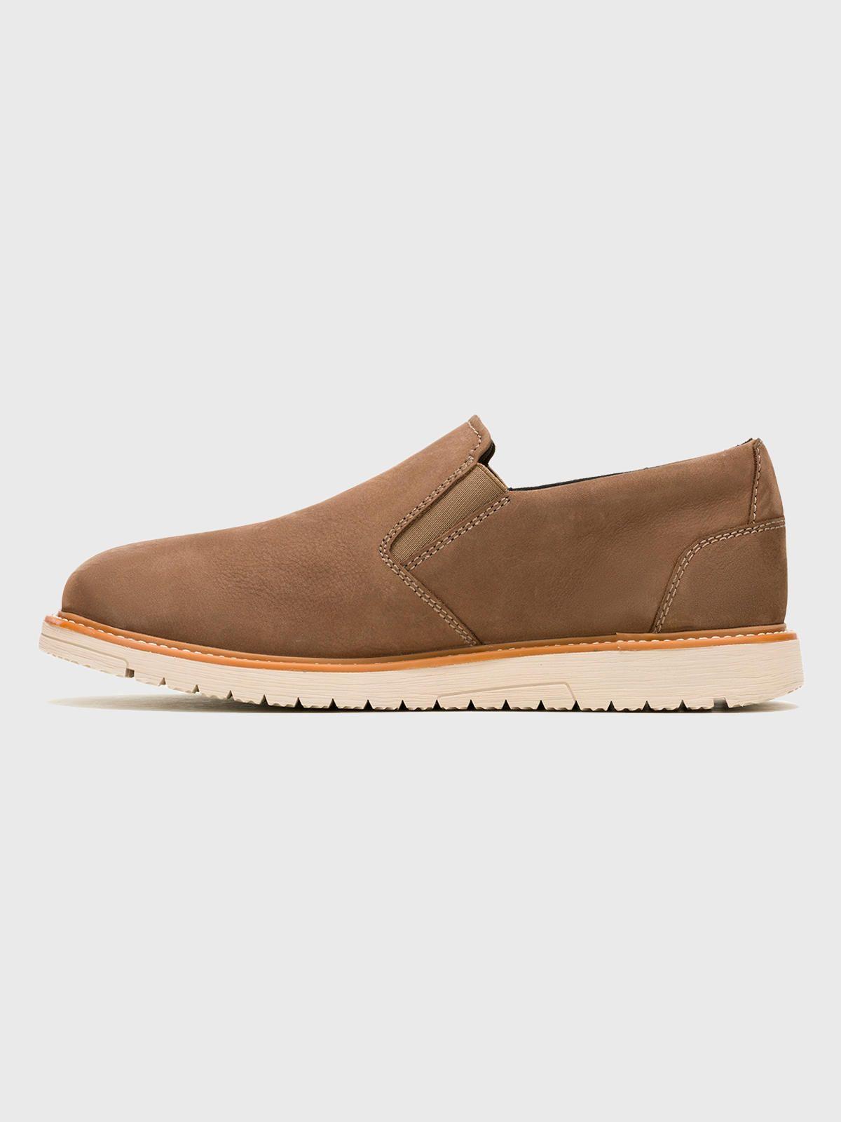 Zapatilla Cuero Café Hombre Jenson Slip -3
