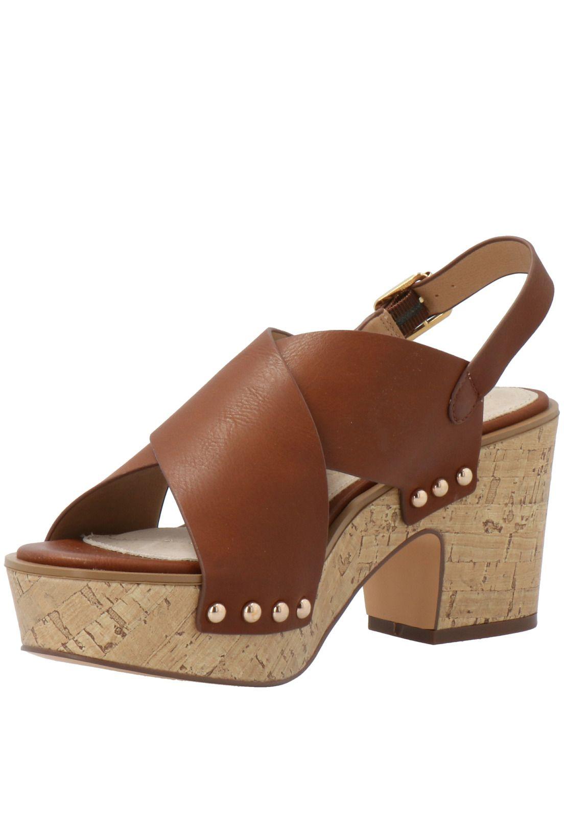 Sandalia Mujer Brut Café-3