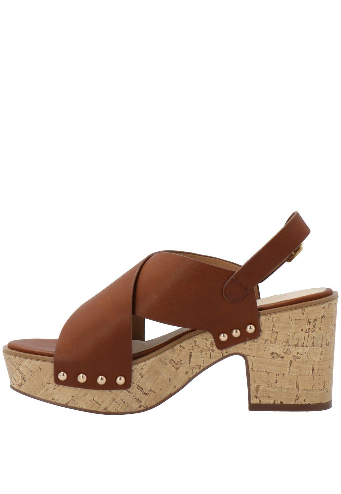 Sandalia Mujer Brut Café-4