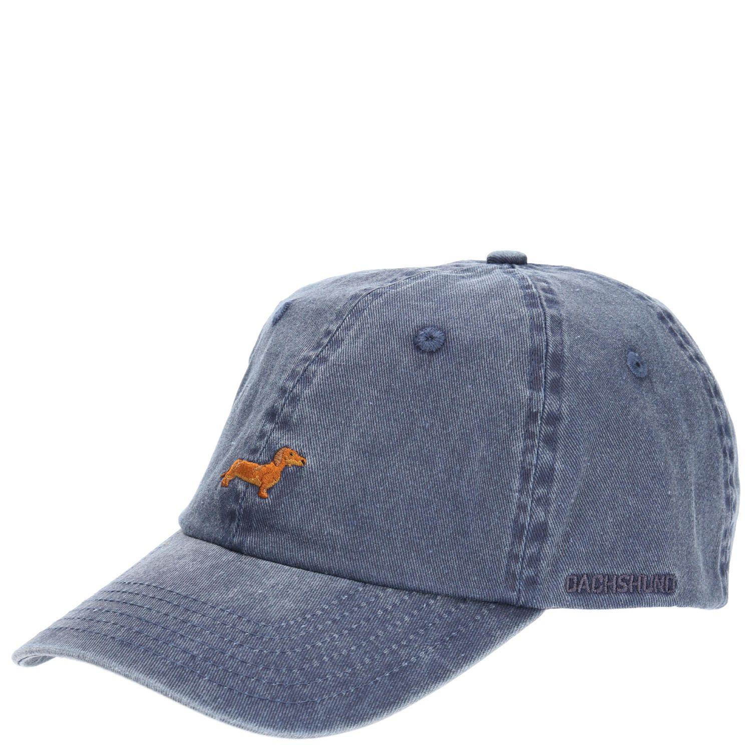 Jockey Algodón Unisex Cap Dachshund Azul-0