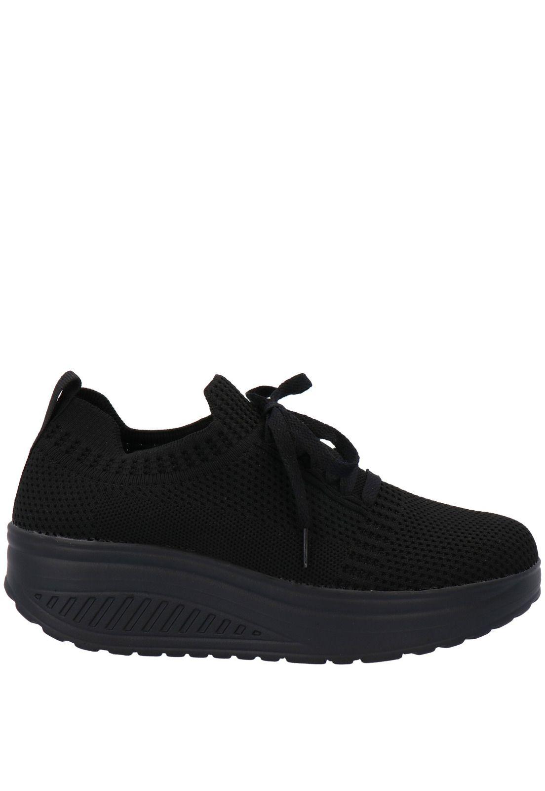 Zapatilla Mujer Wayta Negro-1