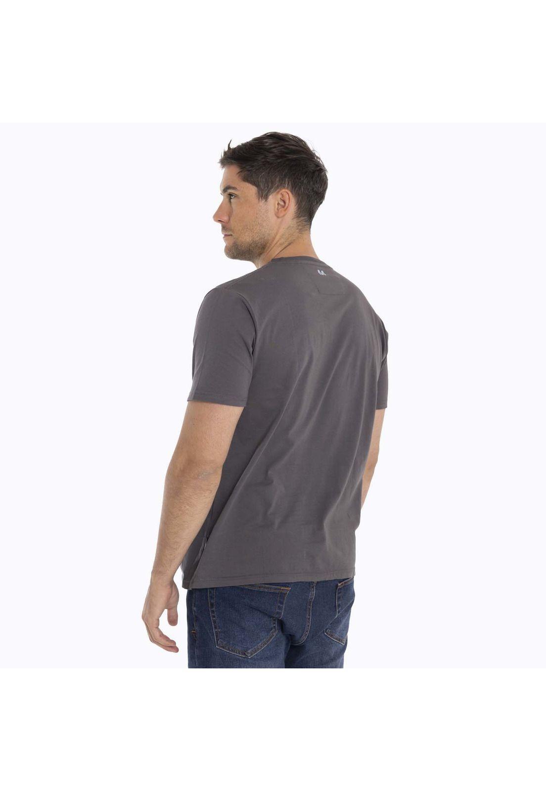Polera Hombre Nuts Gris Merrell-1