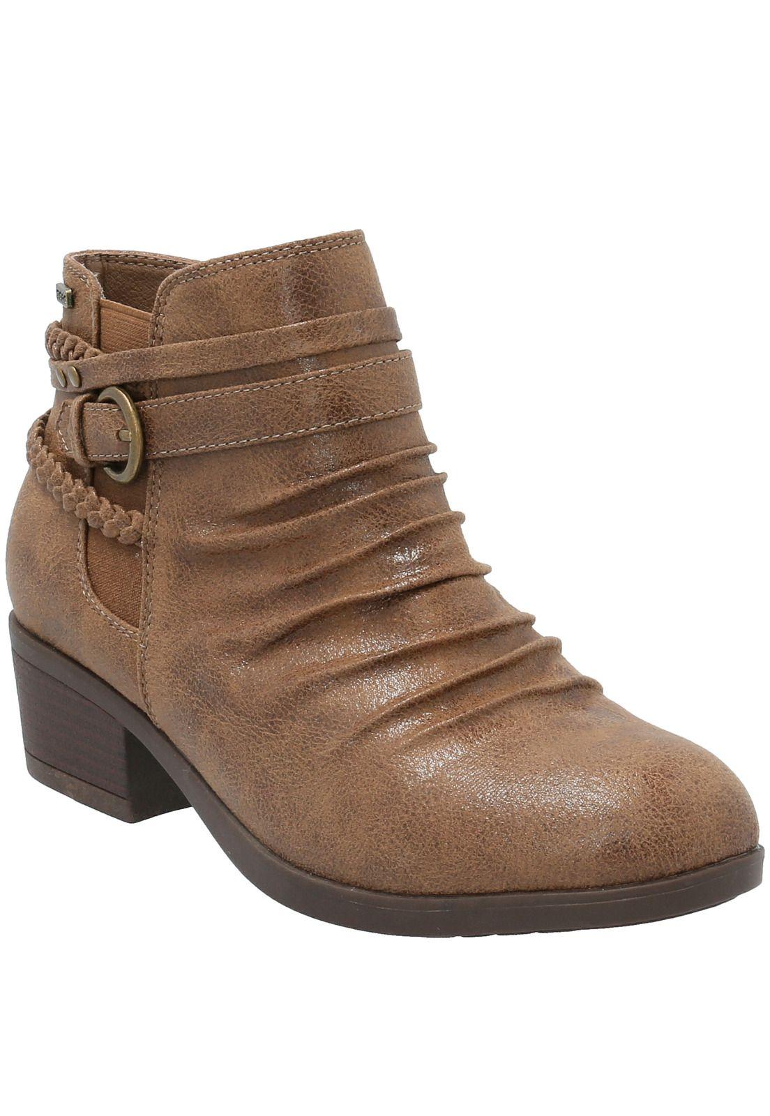Botin Mujer Manny Café-0