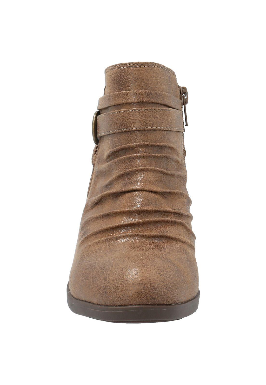 Botin Mujer Manny Café-1