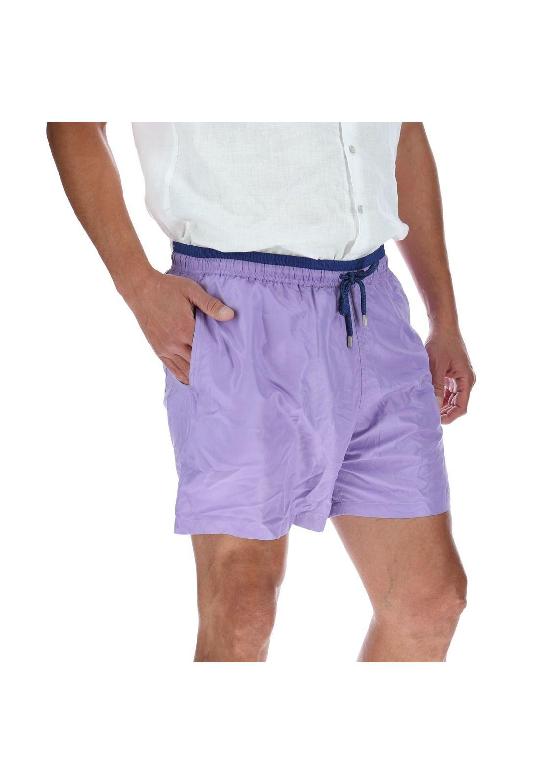 Traje De Baño Hombre Classic Lila-3