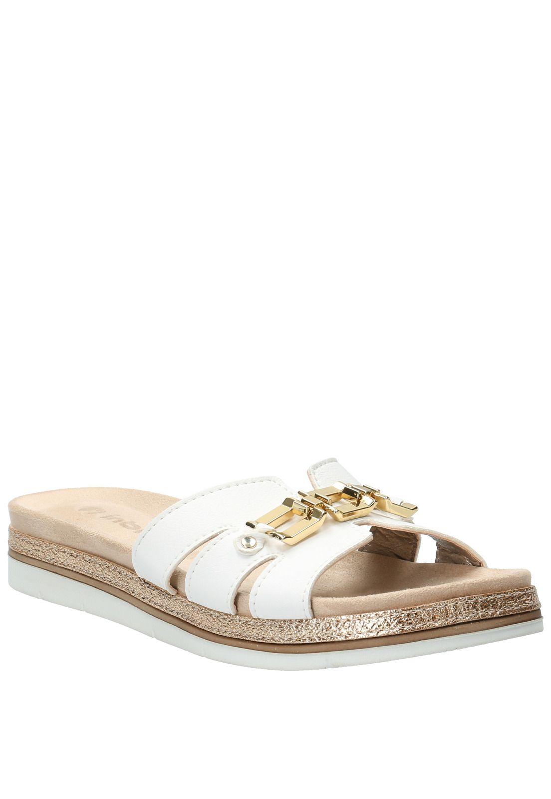 Sandalia Mujer Brina Blanco-0