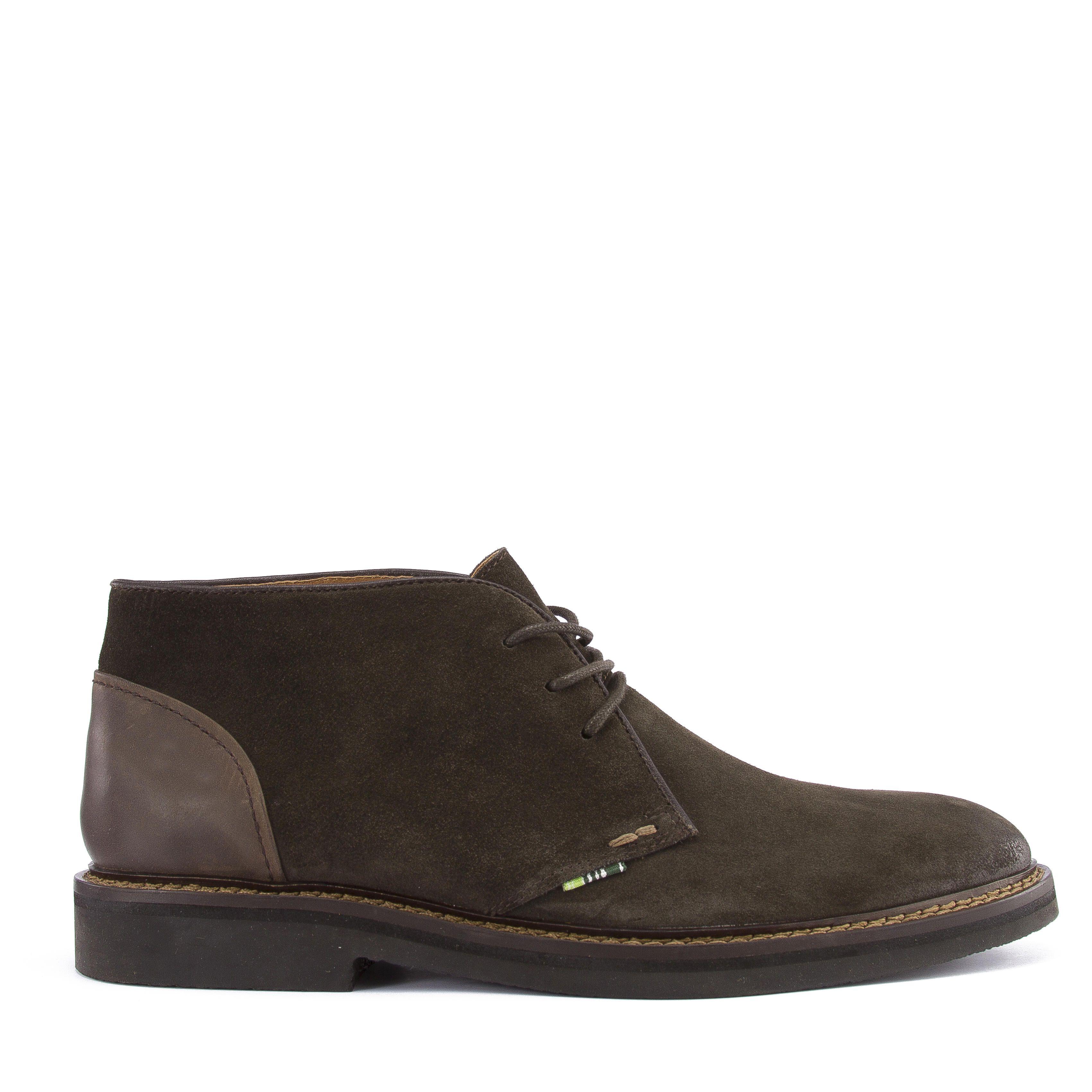 Botin Cuero Cedar Chocolate Hombre-0