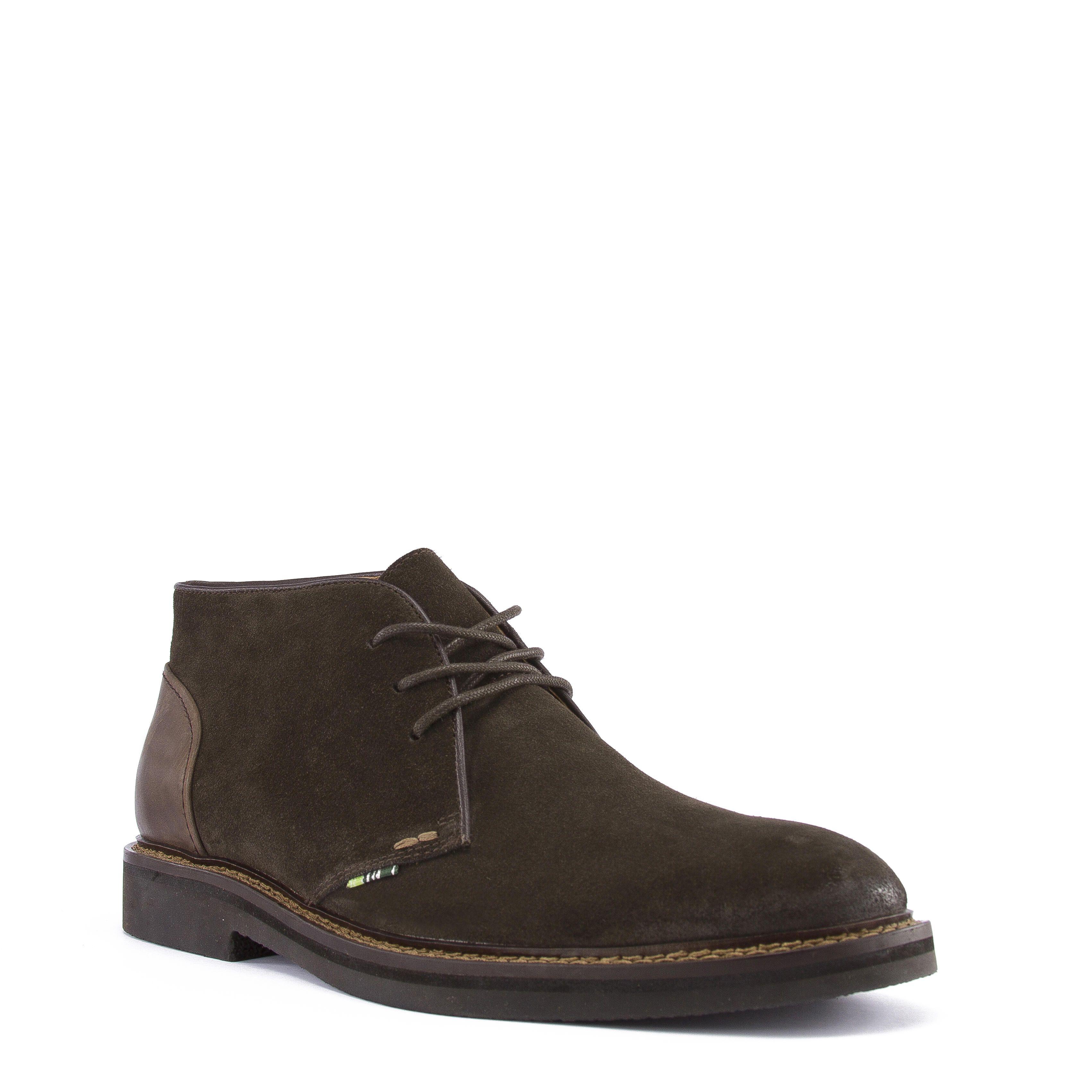 Botin Cuero Cedar Chocolate Hombre-1
