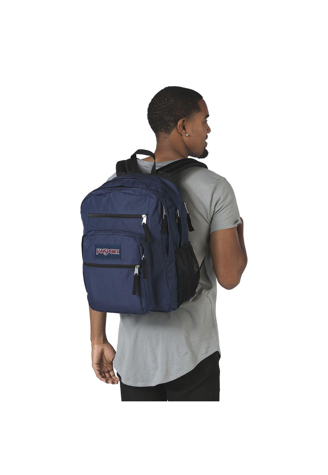 Mochila Unisex Big Student Azul-4
