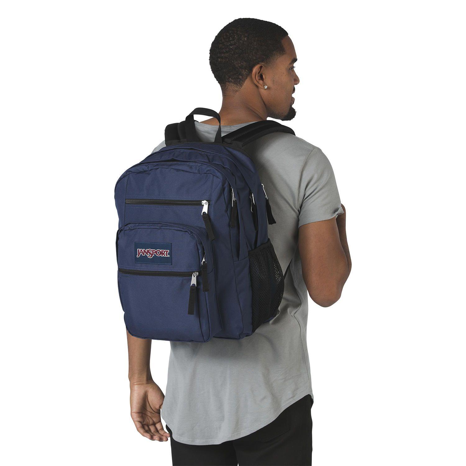 Mochila Unisex Big Student Azul-4