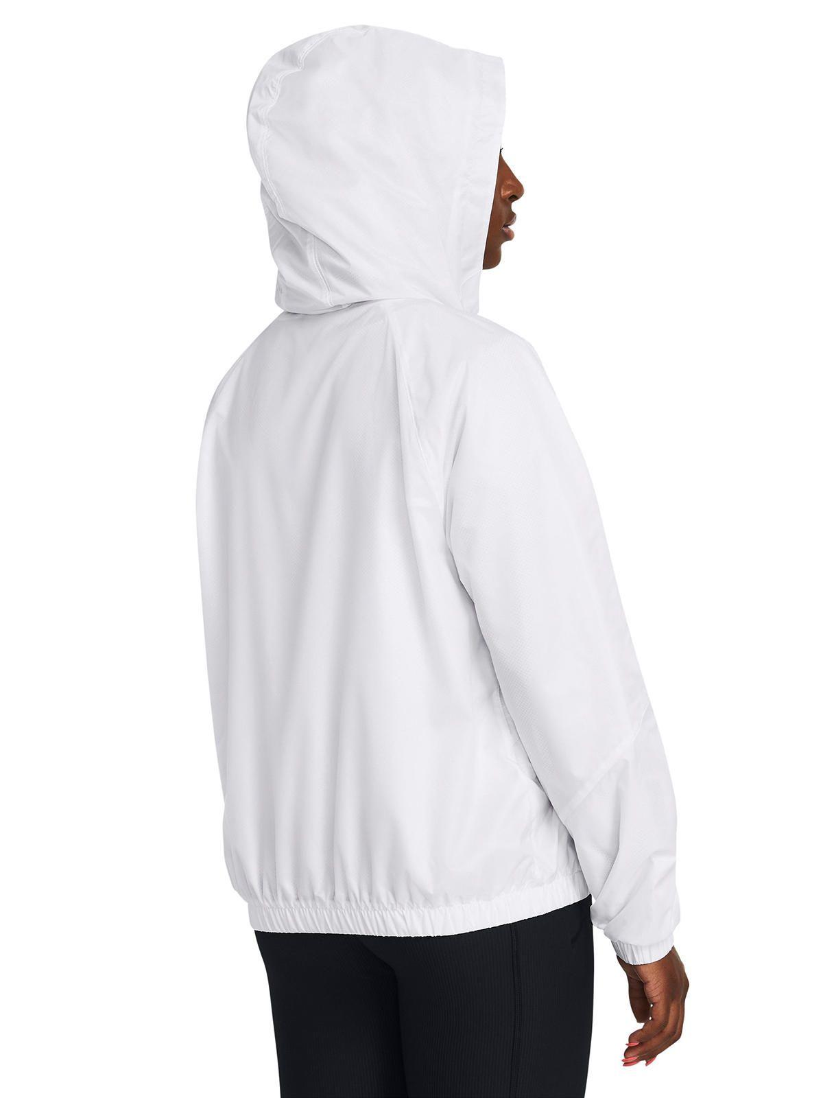 Cortavientos UA SportStyle mujer Blanco-1