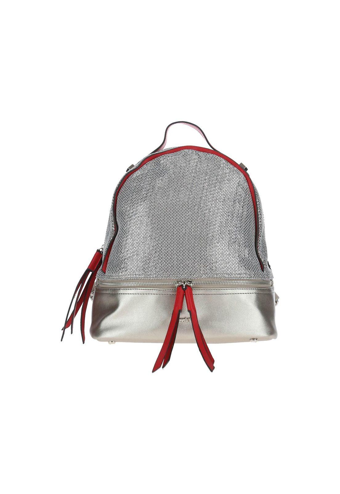 Cartera Flo  Plateado-0