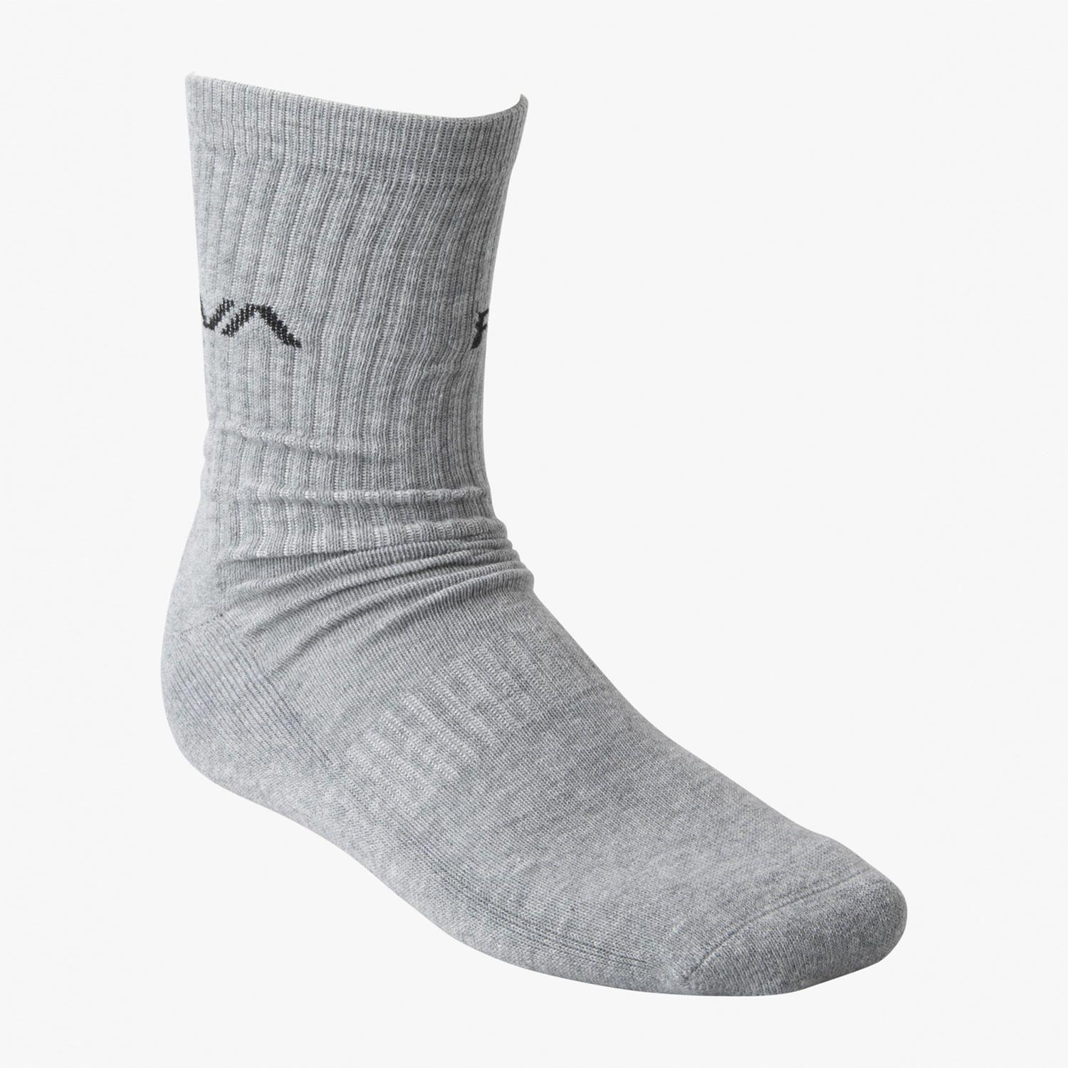 Pack 2 Calcetines Hombre Basic Crew M Azul Marino-2