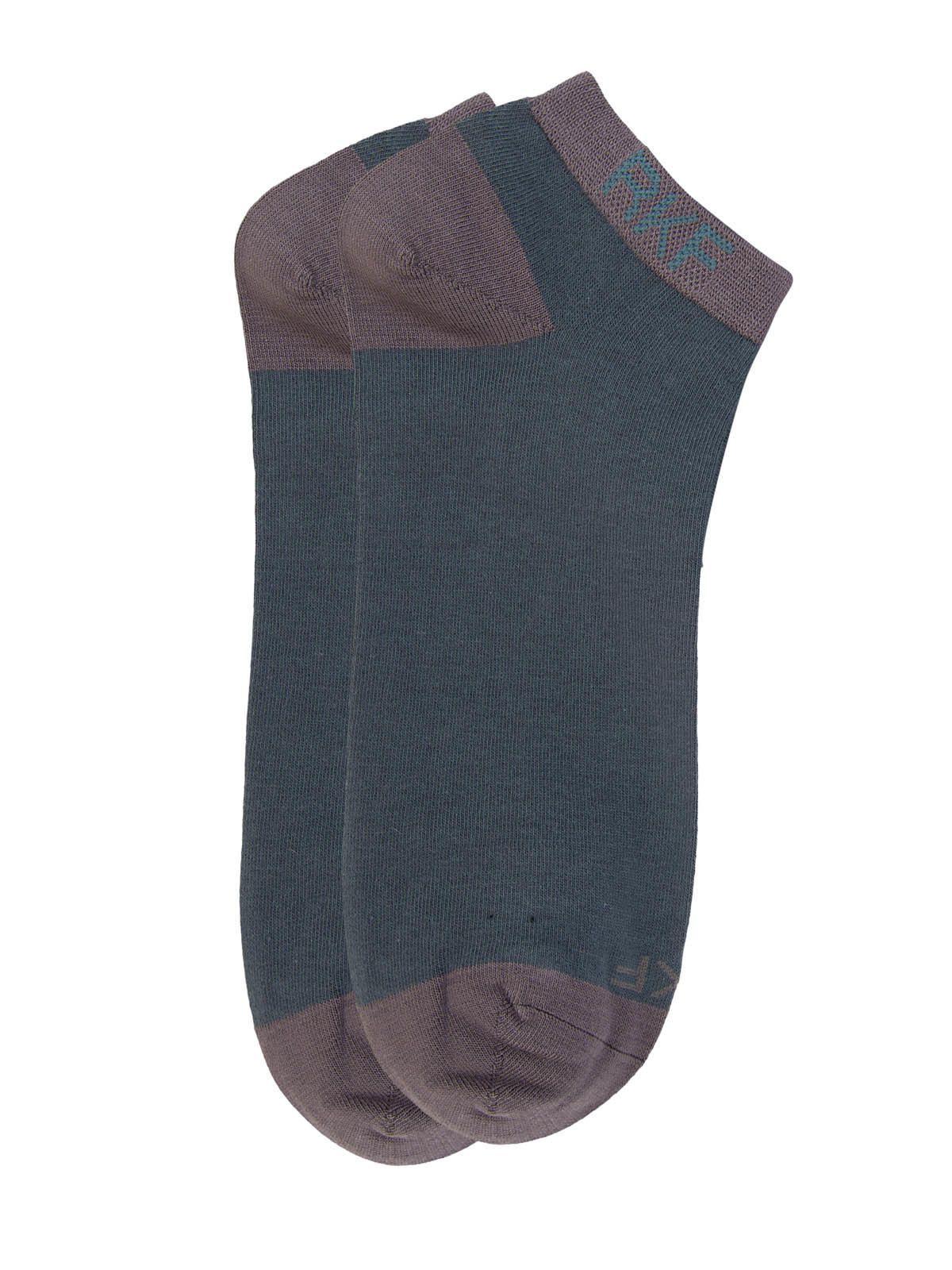 Calcetin Bambú Hombre Ped Simple Azul-1