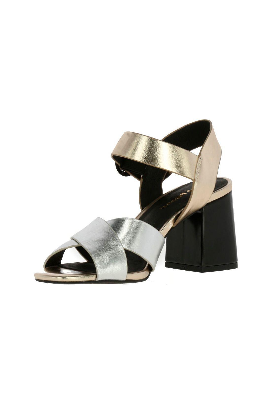 Sandalia  Heart Negro-1
