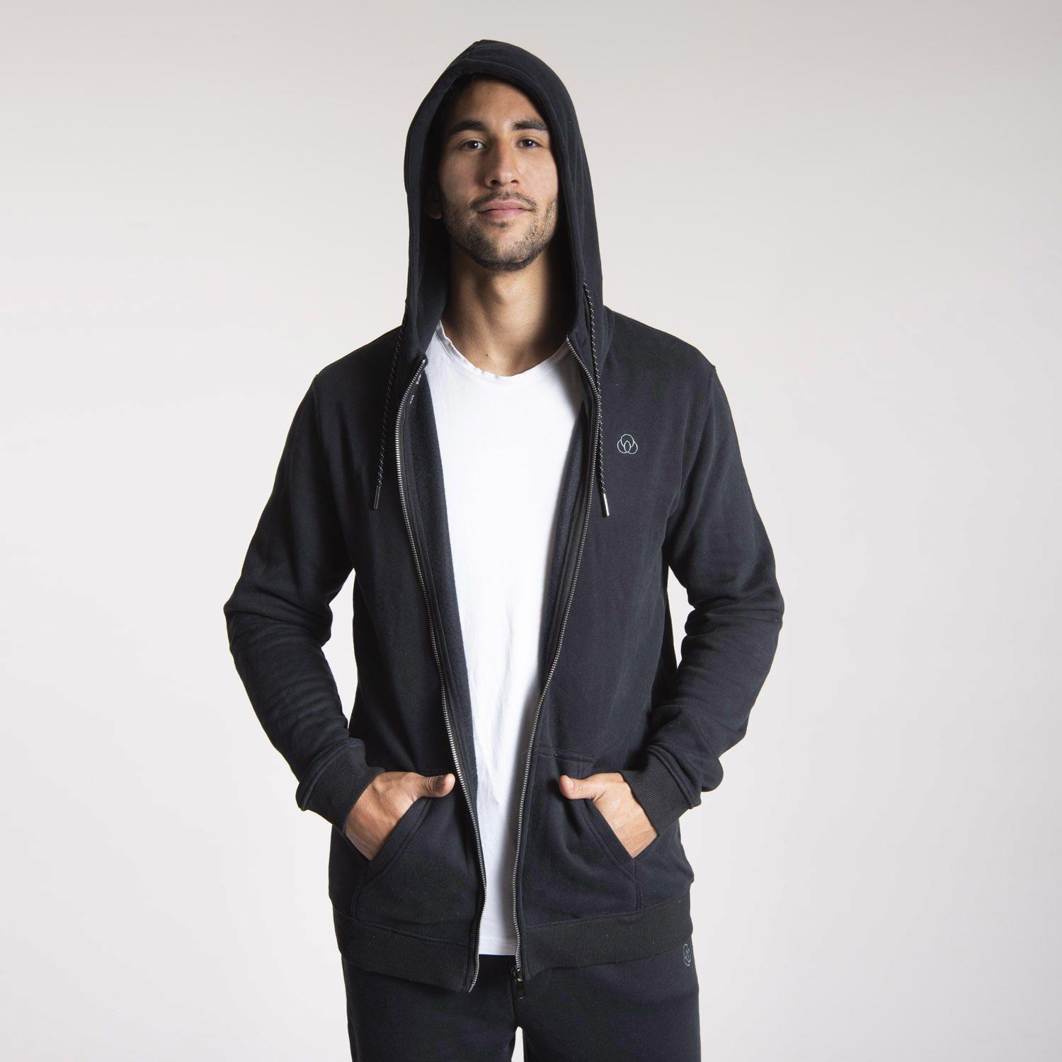 Polerón Hombre Hoodie   Negro-1