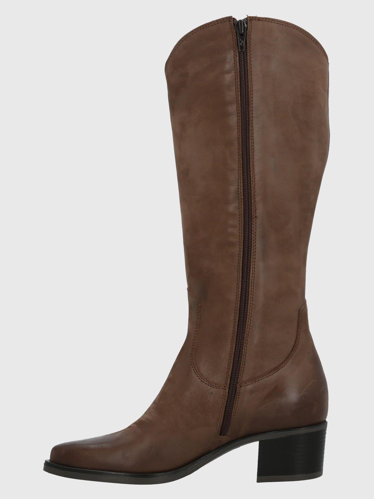 Bota Cuero Mujer Skyler Café-4