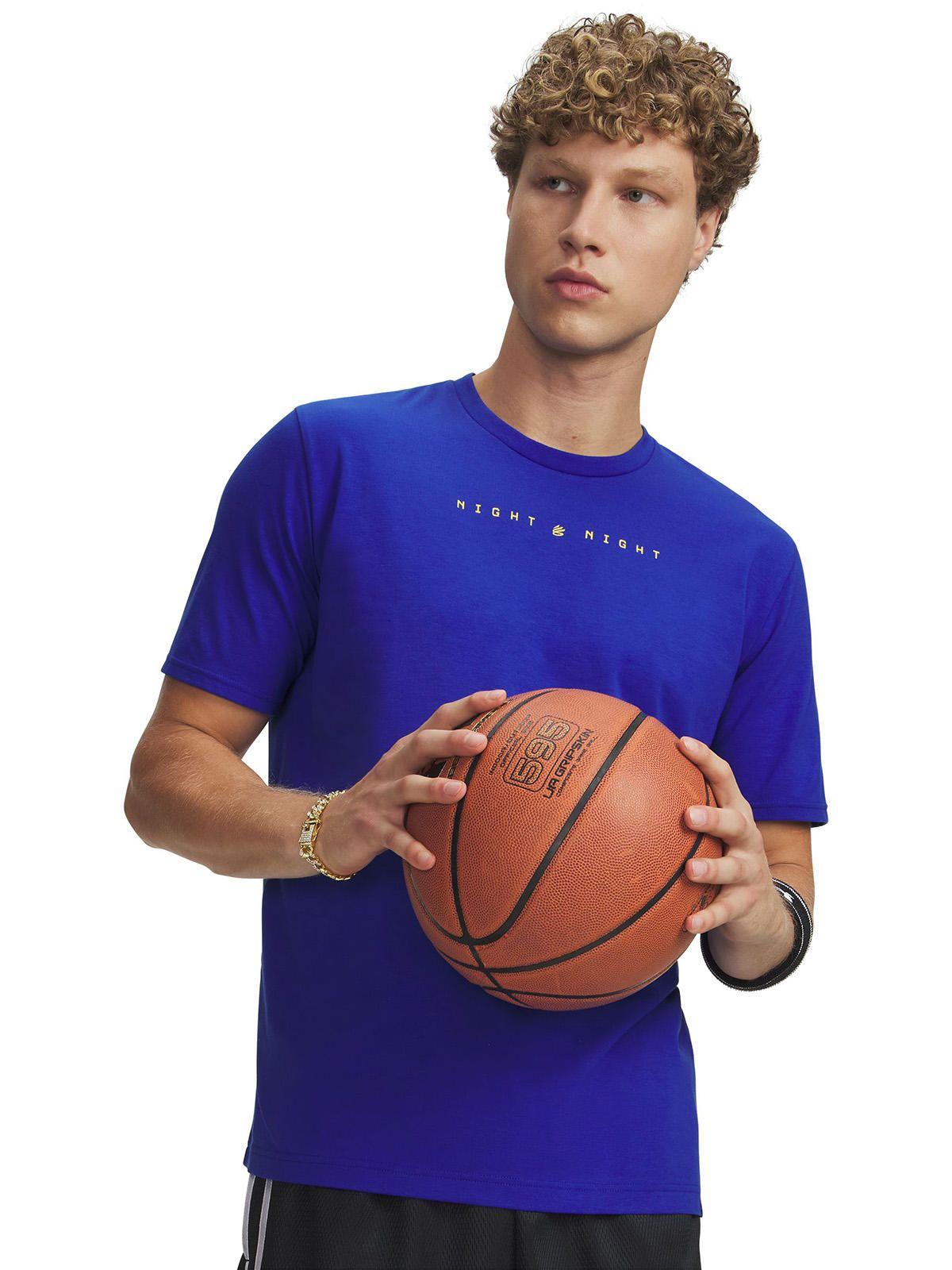 Polera M/C Hombre Curry Night Night Polera Azul-0