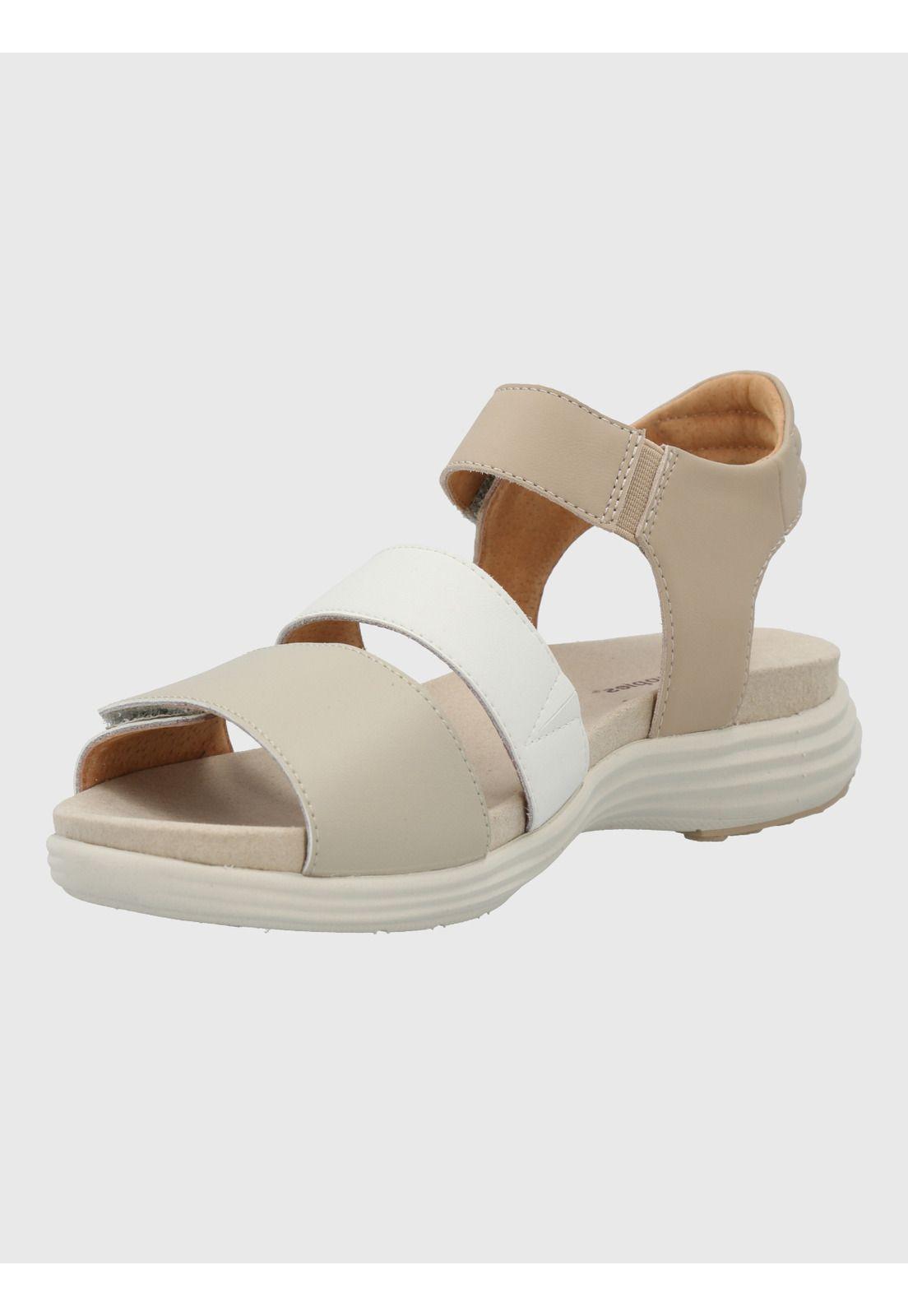 SandaliaCuero Lorry Mujer Multi Beige-4