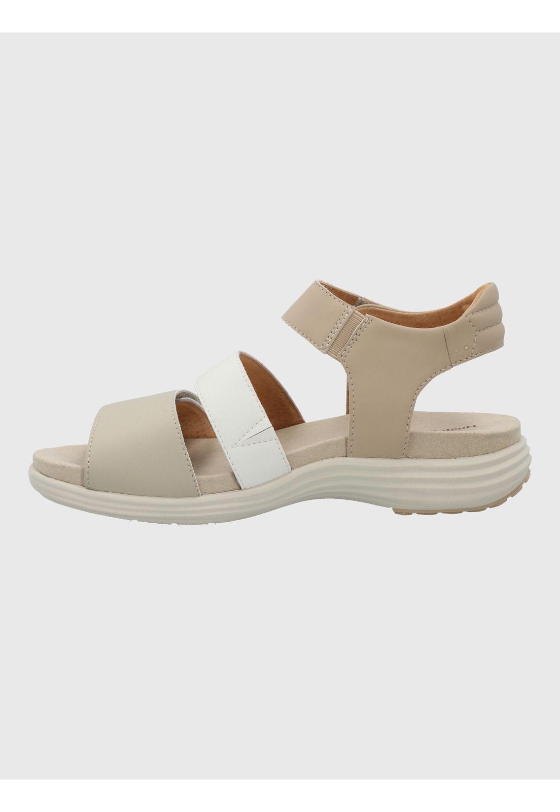 SandaliaCuero Lorry Mujer Multi Beige-5