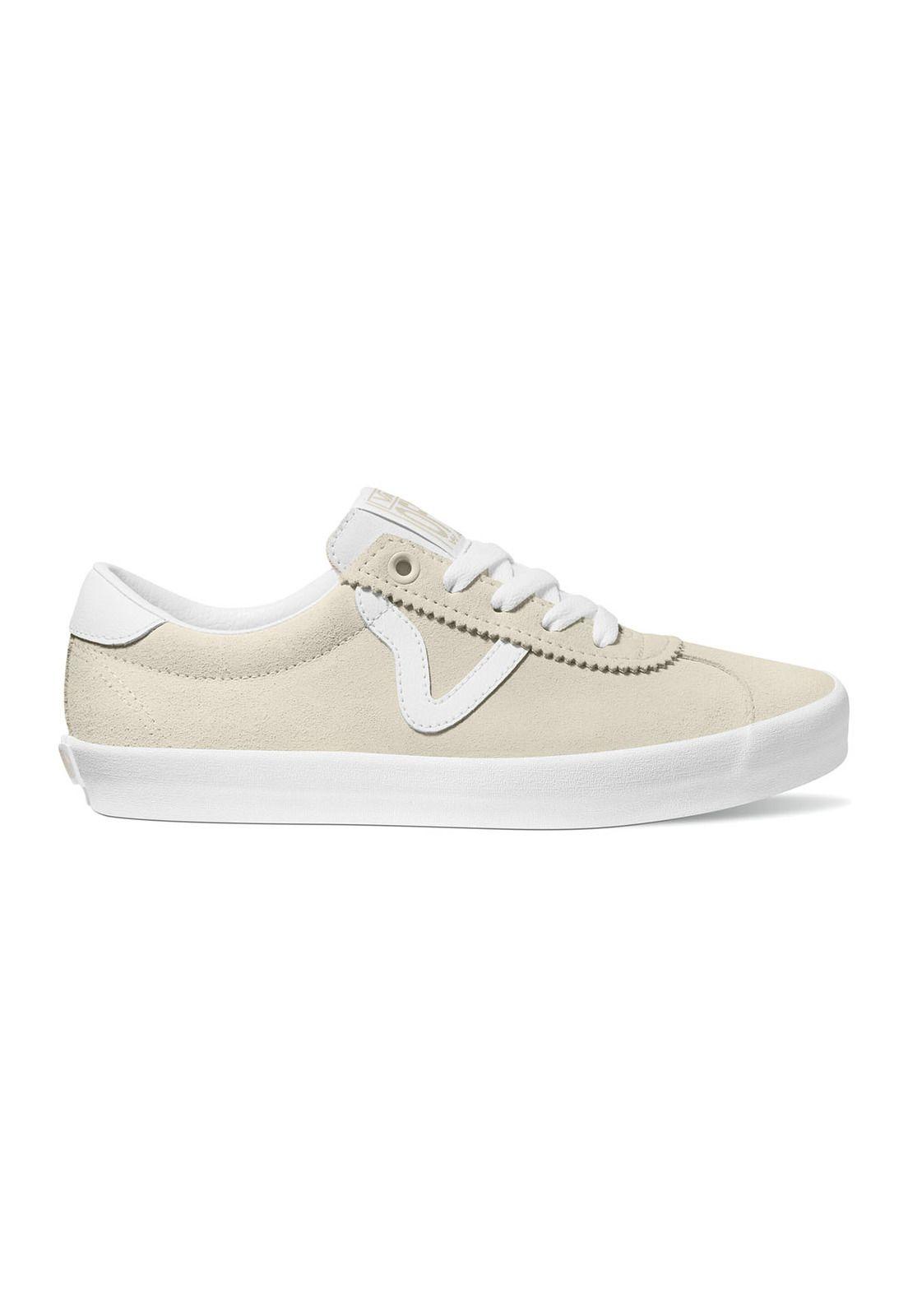 Zapatilla Mujer Sport Low Crema Vans-0