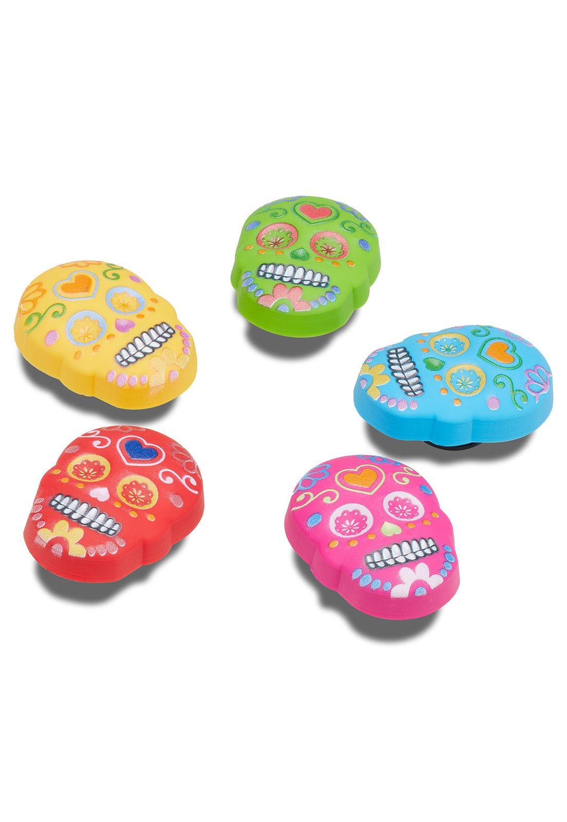 Jibbitz Crocs Calaveras Con Diseño Multicolor-2