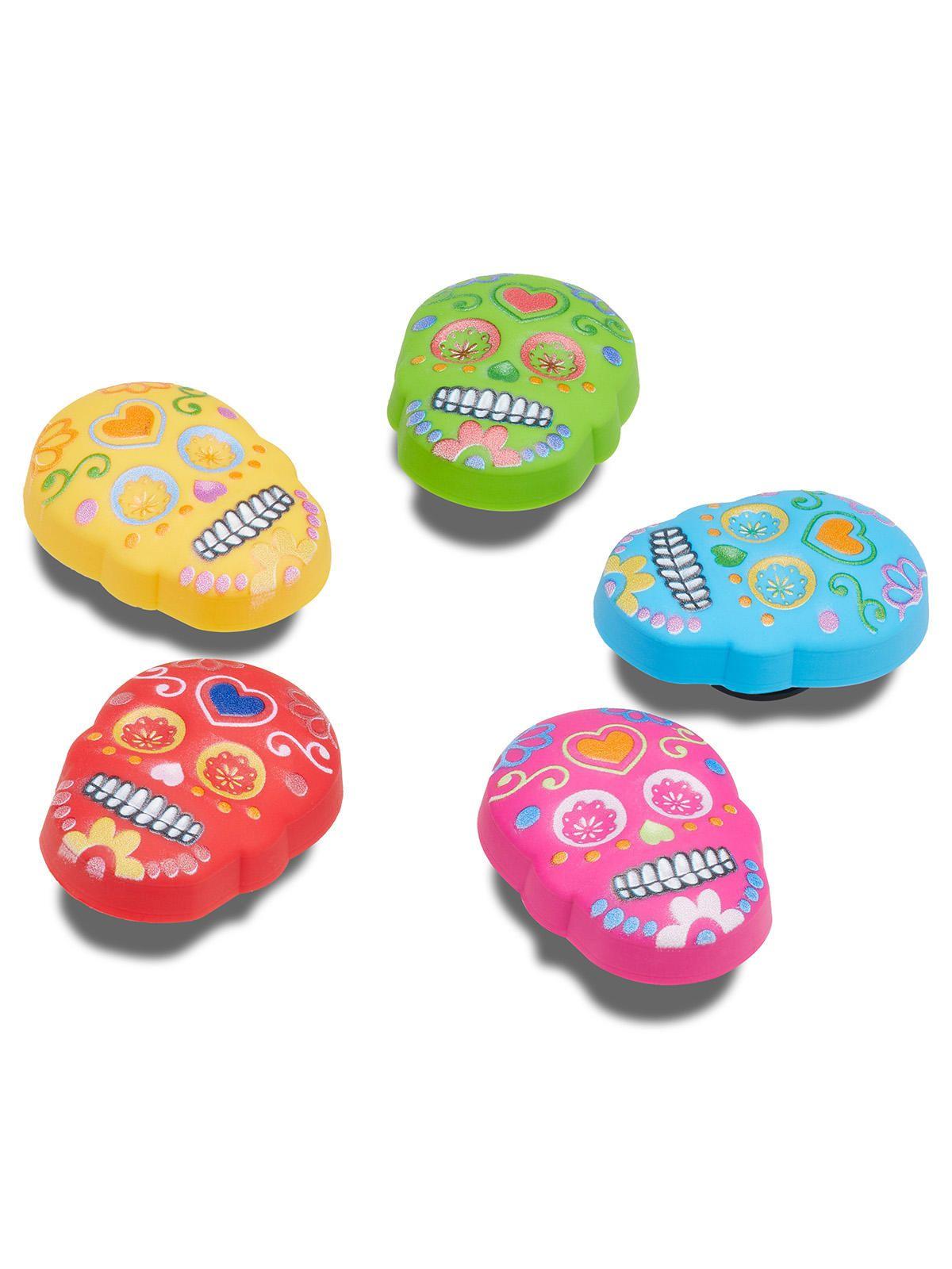 Jibbitz Crocs Calaveras Con Diseño Multicolor-2