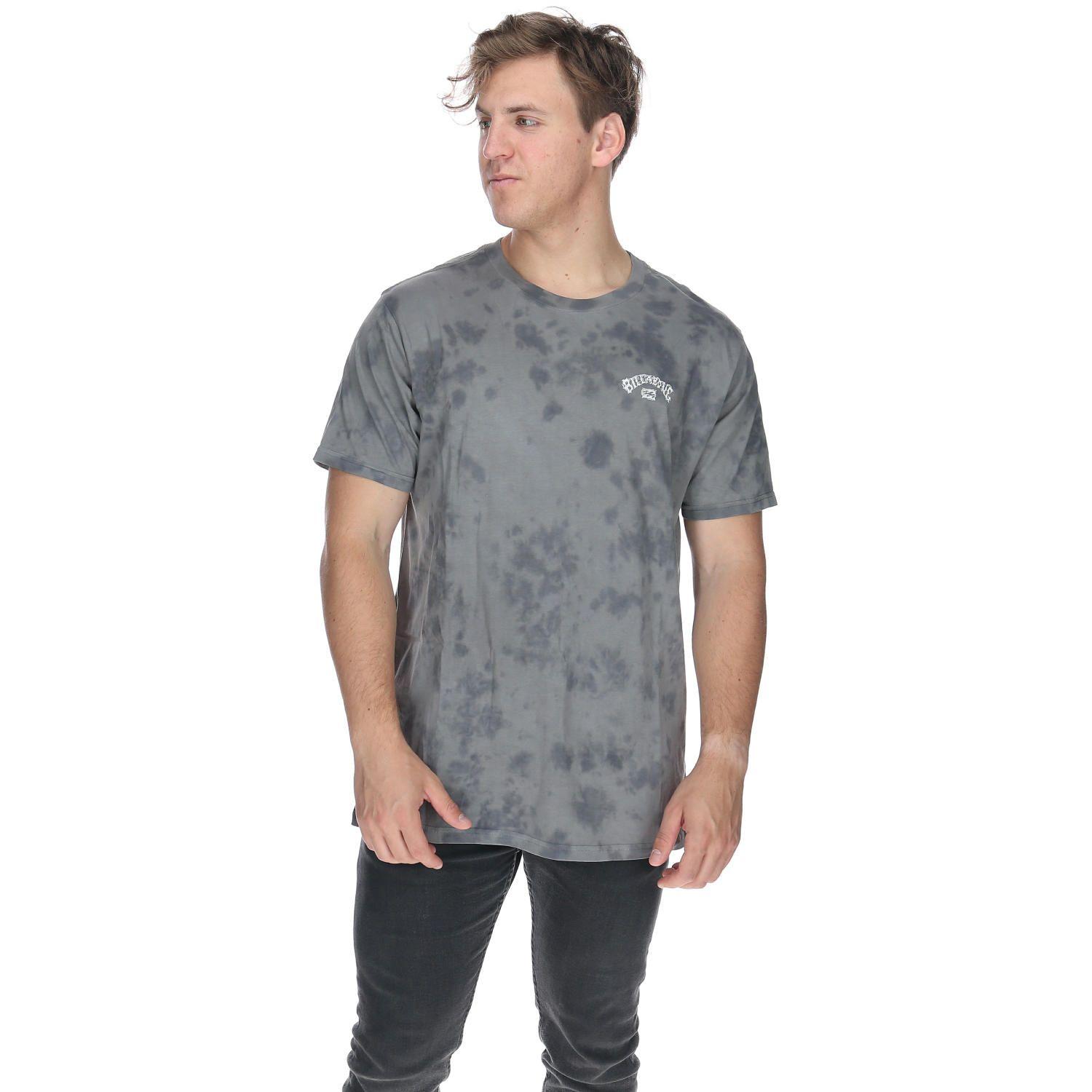 Polera M/C Hombre Arch Tie Dye Negro-0