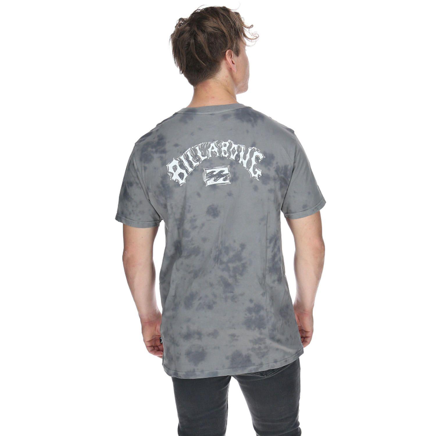 Polera M/C Hombre Arch Tie Dye Negro-2
