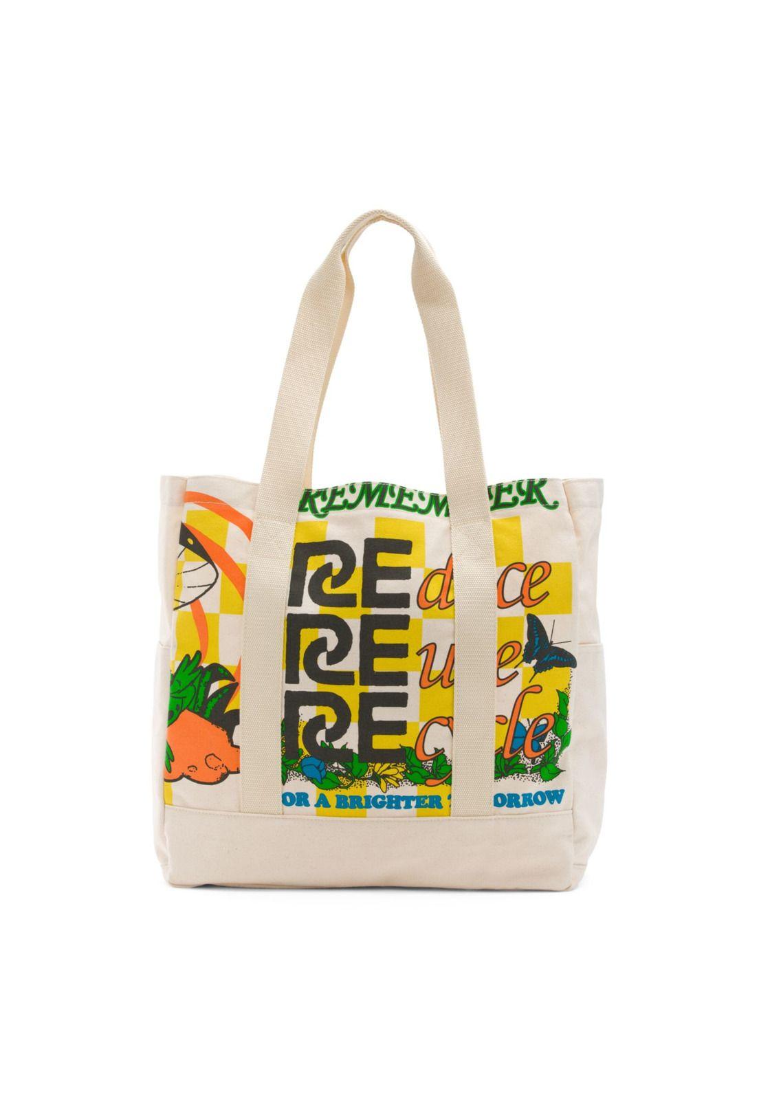 Bolso Hombre Eco Positivity Tote Natural-3