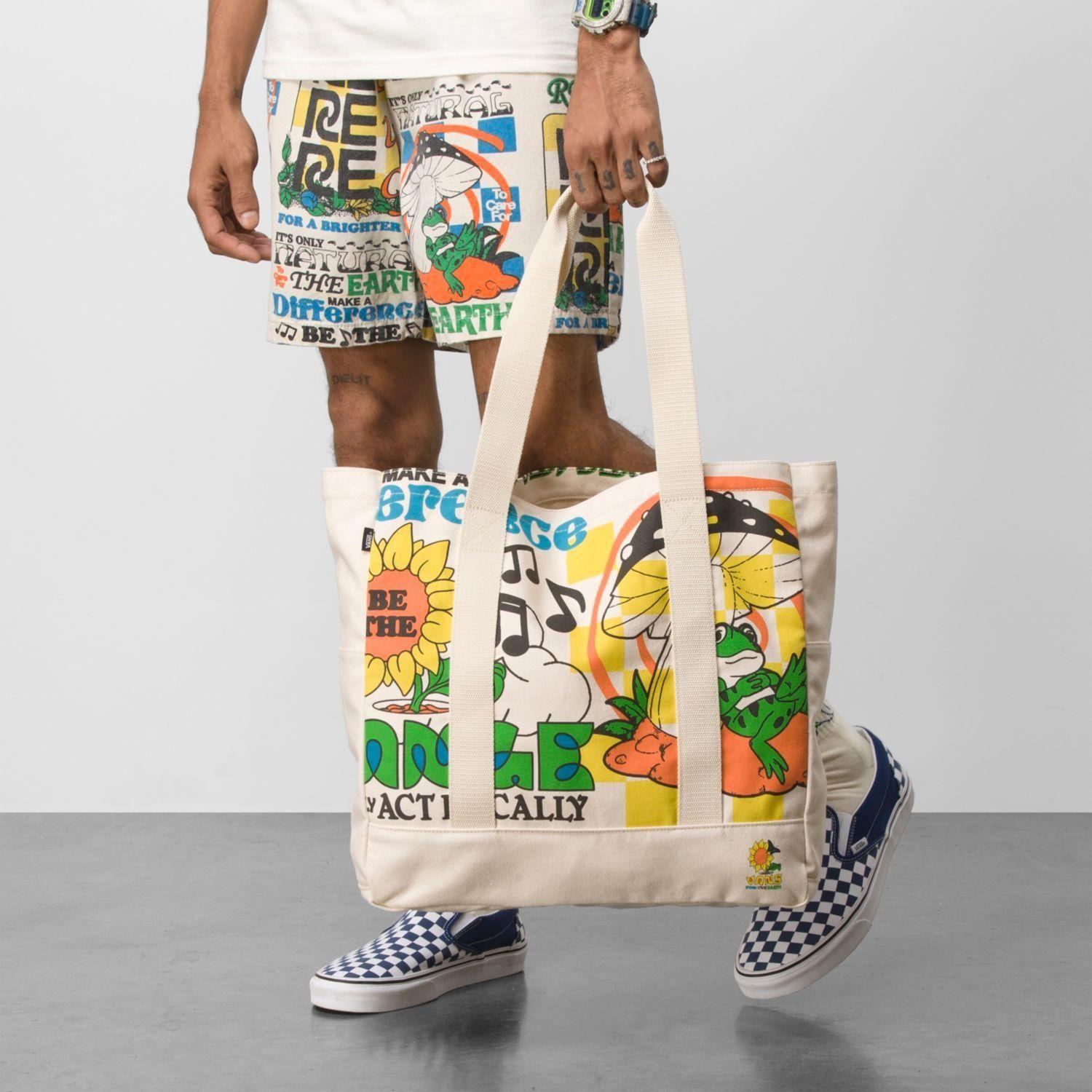 Bolso Hombre Eco Positivity Tote Natural-0